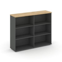 Style Project SN.TOP-152 (Антрацит/Тиквуд светлый) Тумба опорная/приставная