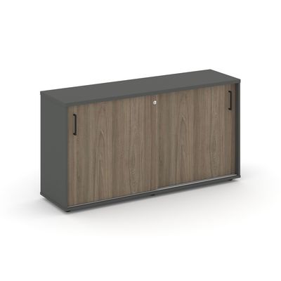 Style Project SN.TOP-141 (Антрацит/Вяз благородный) Тумба опорная/приставная