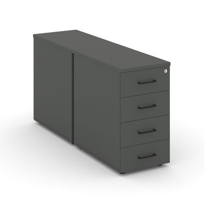 Style Project SN.TOP-011 (Антрацит) Тумба опорная/приставная