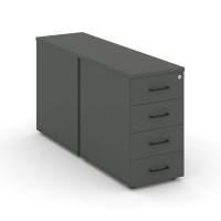 Style Project SN.TOP-013 (Антрацит) Тумба опорная/приставная