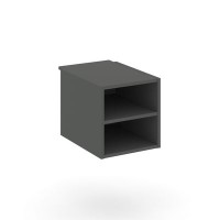 Style Project SN.TP-013 (Антрацит) Подвесная тумба, две открытые ниши