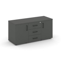 Style Project SN.TS-002 (Антрацит) Тумба для оргтехники/сервисная