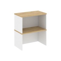 Style Project SN.NT-005 (Белый/Тиквуд светлый) Надставка на тумбу 2 яруса