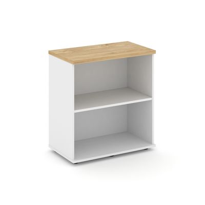 Стайл Проджект SN.TOP-021 (Белый/Тиквуд светлый) Тумба опорная/приставная