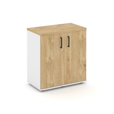 Style Project SN.TOP-032 (Белый/Тиквуд светлый) Тумба опорная/приставная