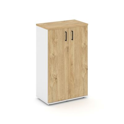 Style Project SN.TOP-063 (Белый/Тиквуд светлый) Тумба опорная/приставная