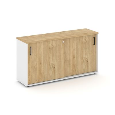 Style Project SN.TOP-141 (Белый/Тиквуд светлый) Тумба опорная/приставная