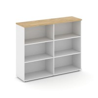 Style Project SN.TOP-151 (Белый/Тиквуд светлый) Тумба опорная/приставная