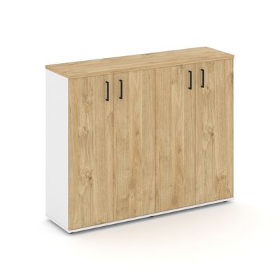 Style Project SN.TOP-162 (Белый/Тиквуд светлый) Тумба опорная/приставная