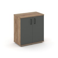 Style Project SN.TOP-031 (Дуб табак/Антрацит) Тумба опорная/приставная