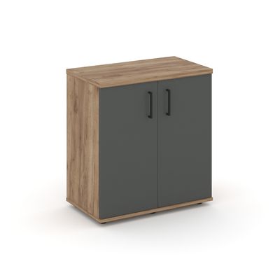 Style Project SN.TOP-032 (Дуб табак/Антрацит) Тумба опорная/приставная