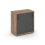 Style Project SN.TOP-041 (Дуб табак/Антрацит) Тумба опорная/приставная