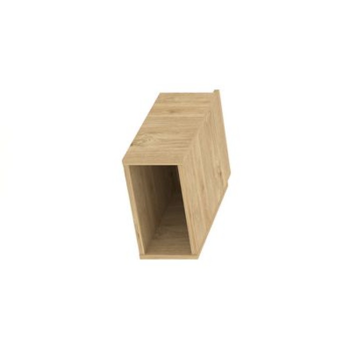 Стайл Проджект SN.TP-003 (Тиквуд светлый) Подвесная тумба, одна открытая ниша