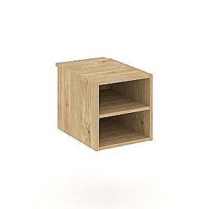 Стайл Проджект SN.TP-013 (Тиквуд светлый) Подвесная тумба, две открытые ниши