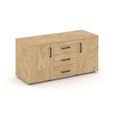 Style Project SN.TS-002 (Тиквуд светлый) Тумба для оргтехники/сервисная