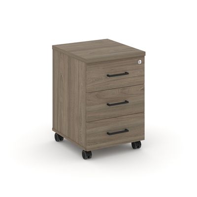 Style Project SN.TM-002 (Вяз благородный) Тумба мобильная 3 ящика. Стандартные колеса