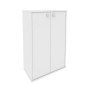 Style Л.СТ-2.3 (Белый) Шкаф средний широкий (2 средние двери ЛДСП)