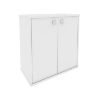 Style Л.СТ-3.1 (Белый) Шкаф низкий широкий (2 низкие двери ЛДСП)