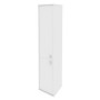 Style Л.СУ-1.3 Л (Белый) Шкаф высокий узкий левый (1 низкая дверь ЛДСП, 1 средняя дверь ЛДСП)