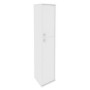 Style Л.СУ-1.8 Пр (Белый) Шкаф высокий узкий правый (1 средняя дверь ЛДСП, 1 низкая дверь ЛДСП)