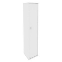 Style Л.СУ-1.9 Пр (Белый) Шкаф высокий узкий правый (1 высокая дверь ЛДСП)
