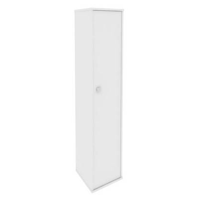 Style Л.СУ-1.9 Пр (Белый) Шкаф высокий узкий правый (1 высокая дверь ЛДСП)