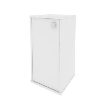 Style Л.СУ-3.1 Л (Белый) Шкаф низкий узкий (1 низкая дверь ЛДСП)