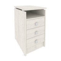 Style Л.ТП-4.1F (Дуб наварра) Тумба приставная (с замком)