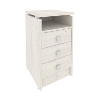 Style Л.ТП-4F (Дуб наварра) Тумба приставная (с замком)