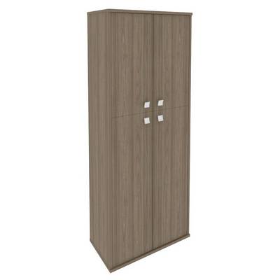 Style Л.СТ-1.8 (Вяз благородный) Шкаф высокий широкий (2 средние двери ЛДСП, 2 низкие двери ЛДСП)