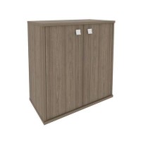 Style Л.СТ-3.1 (Вяз благородный) Шкаф низкий широкий (2 низкие двери ЛДСП)