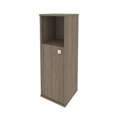 Style Л.СУ-2.1 Л (Вяз благородный) Шкаф средний узкий левый (1 низкая дверь ЛДСП)