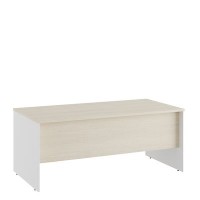 Tess TES38110031 (Дуб шамони светлый/Белый) Стол руководителя