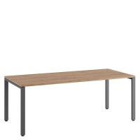 Tess TES38110324 (Дуб крафт золотой/Антрацит) Стол руководителя