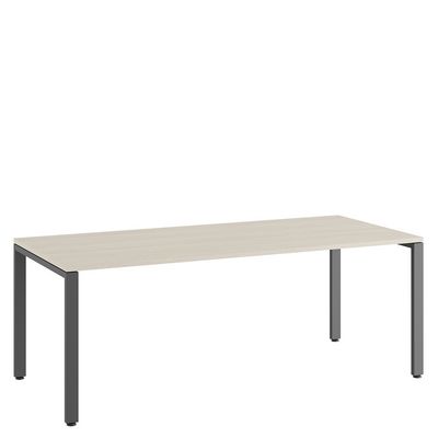 Tess TES38110334 (Дуб шамони светлый/Антрацит) Стол руководителя