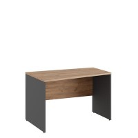 Tess TES38111024 (Дуб крафт золотой/Антрацит) Стол трапеция левый