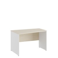 Tess TES38111031 (Дуб шамони светлый/Белый) Стол трапеция левый