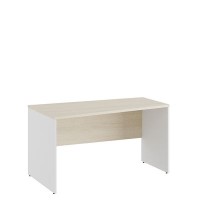 Tess TES38111231 (Дуб шамони светлый/Белый) Стол трапеция левый