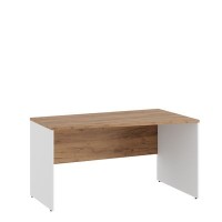 Tess TES38111321 (Дуб крафт золотой/Белый) Стол трапеция правый