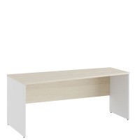 Tess TES38111631 (Дуб шамони светлый/Белый) Стол трапеция левый