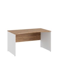 Tess TES38111921 (Дуб крафт золотой/Белый) Стол линза