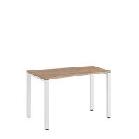 Tess TES38114021 (Дуб крафт золотой/Белый) Стол трапеция левый