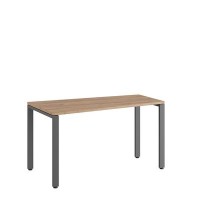 Tess TES38114224 (Дуб крафт золотой/Антрацит) Стол трапеция левый