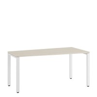 Tess TES38114531 (Дуб шамони светлый/Белый) Стол трапеция правый