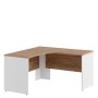 Tess TES38115321 (Дуб крафт золотой/Белый) Стол эргономичный правый