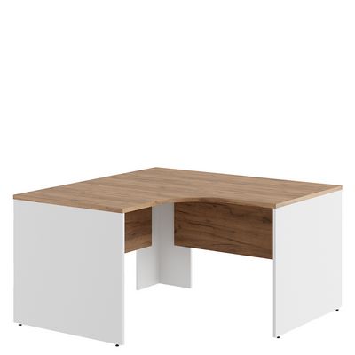 Tess TES38115721 (Дуб крафт золотой/Белый) Стол эргономичный правый