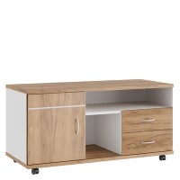 Tess TES38120021 (Дуб крафт золотой/Белый) Подкатная приставка