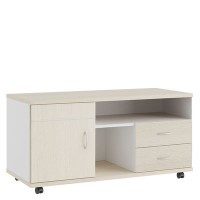 Tess TES38120031 (Дуб шамони светлый/Белый) Подкатная приставка