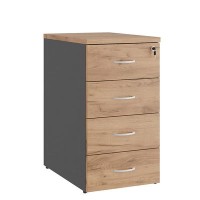 Tess TES38131024 (Дуб крафт золотой/Антрацит) Тумба приставная