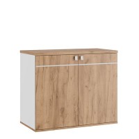 Tess TES38140221 (Дуб крафт золотой/Белый) Креденция